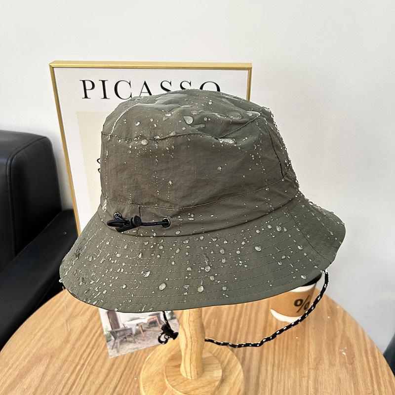Summer Quick Drying Waterproof Fisherman Hat Men'S Storage Bag Outdoor Climbing Basin Hat Sun Protection And Sunshade Hat