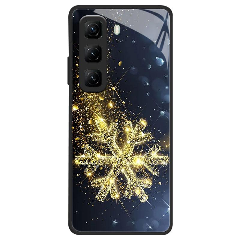 

Tempered Glass Case For Infinix Hot 60 50 Pro Plus Pro+ 60i 50i Christmas Painting Phone Cover For Infinix Smart 9 Fundas Coque Infinix Smart 9