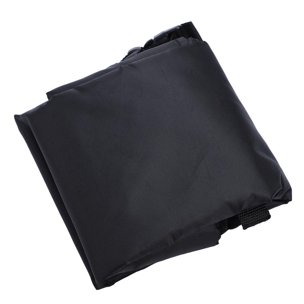 Fire Pit Cover Professional Rectangular 420D Silver Coated Waterproof UV Resistance Outdoor Fire