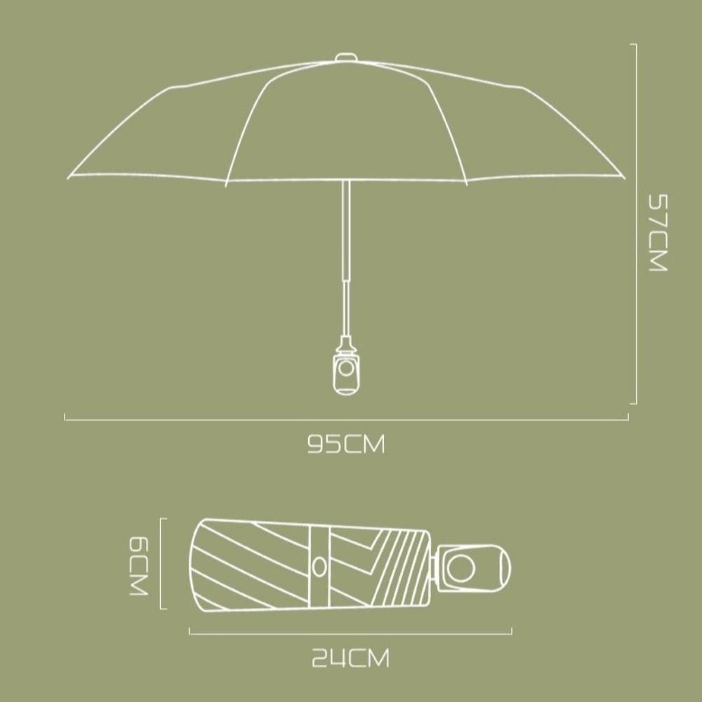 UPF50+ Sun Rain Umbrella Thickened Folding Umbrella New Automatic Umbrella  Outdoor Activities