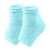 Feather Yarn Gel Heel Socks Hand and Foot Gel Touch Screen Gloves Plant Full Socks Five-finger Gloves