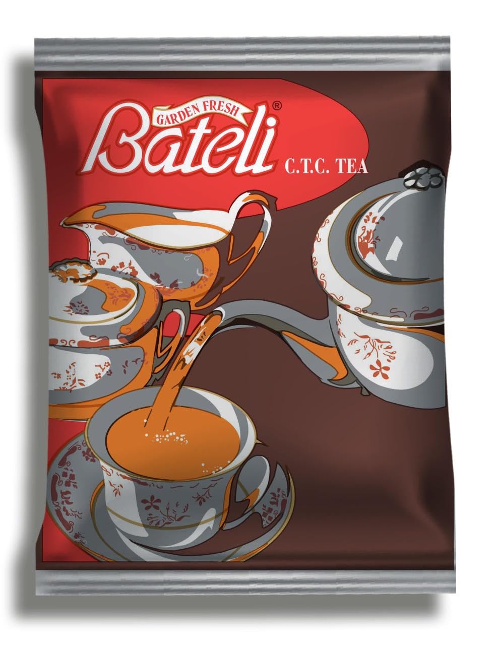 Bateli Allergen-Free Assam Ctc Black Tea Bag, 1 Kilogram