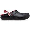 Crocs Camo Warm Cotton Clogs Sandals Unisex Sandals Black Red 208047-063