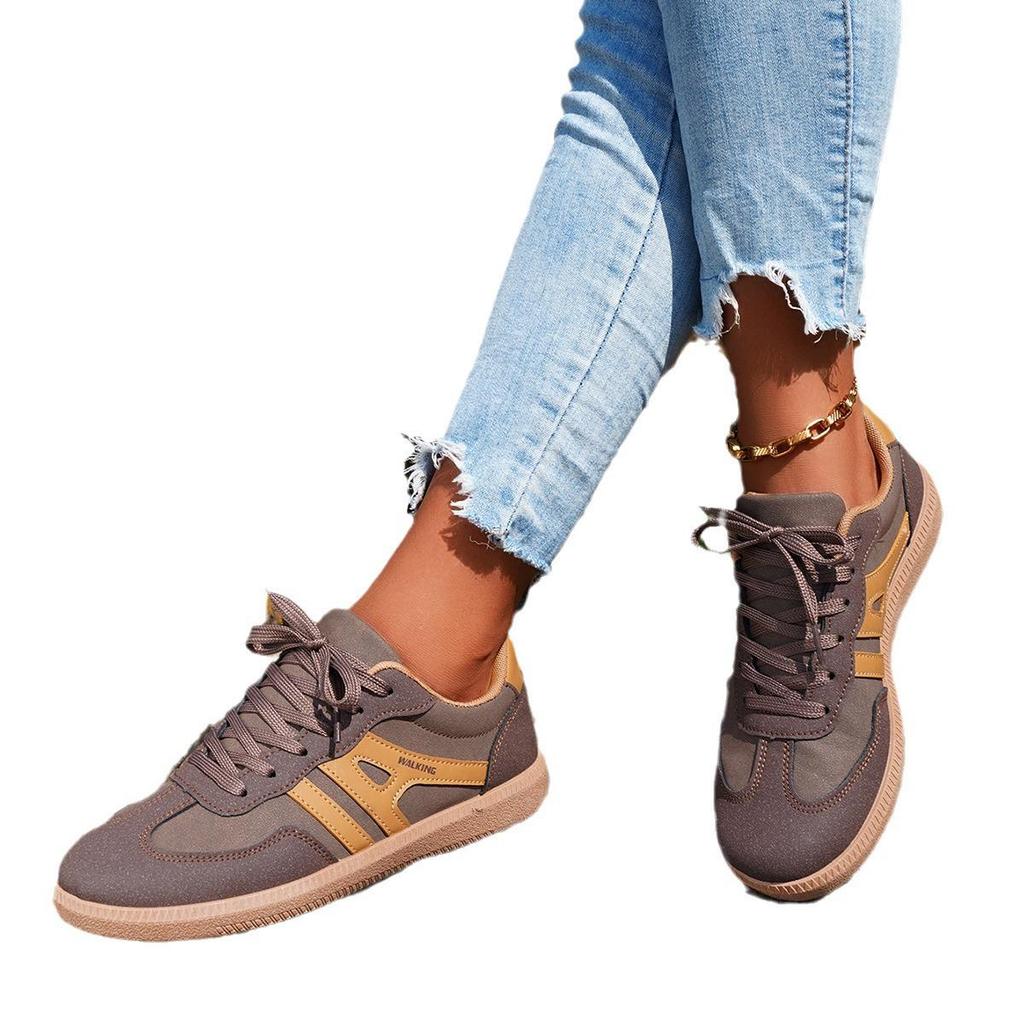 2024 Übergröße Damen Rutschfeste Lässige German Trainer Sneaker - Leicht & Geschnürt