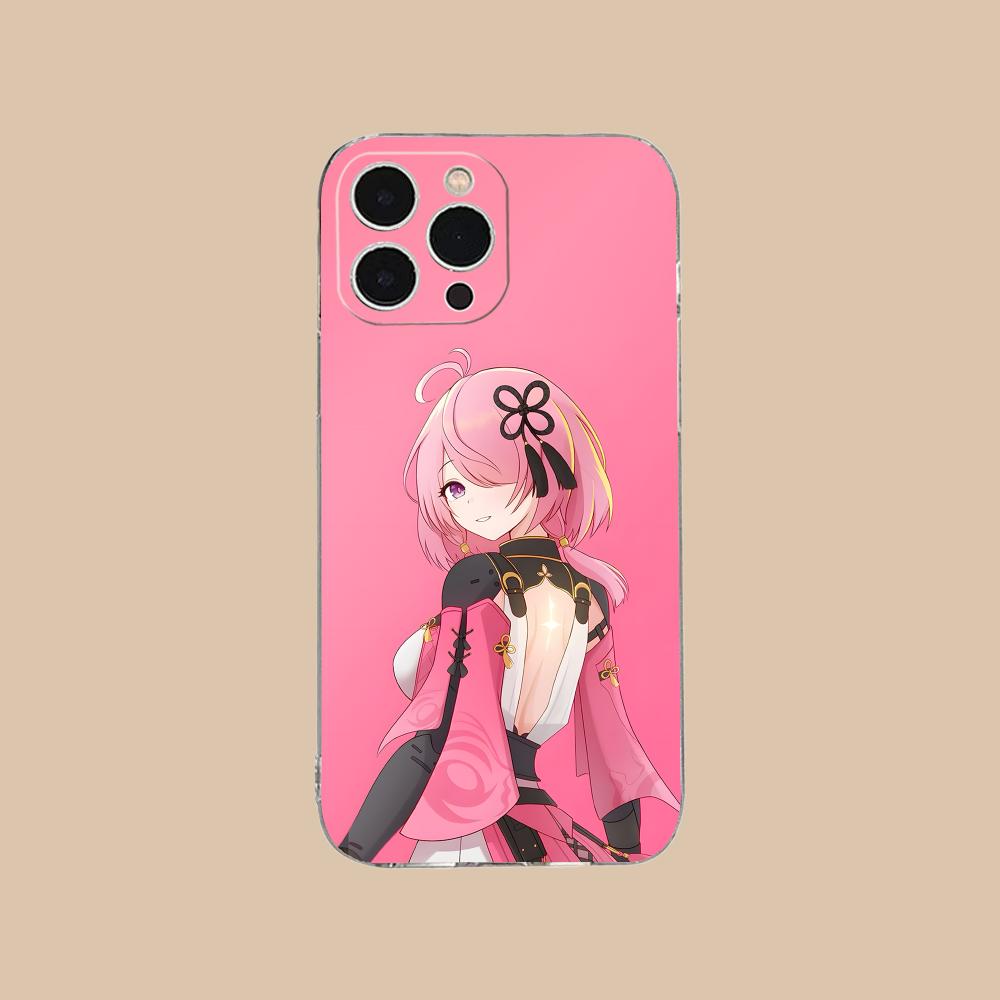 Wuthering Waves Taoqi Mobile Phone Case for iPhone 17 16 15 14 13 12 11 X XR XS Air Pro Max Plus Mini Clear Colorful Cover Cover