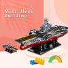 Carrier Model Building Blocks Technical Warship Battleship Weapon Bricks Toys Gift