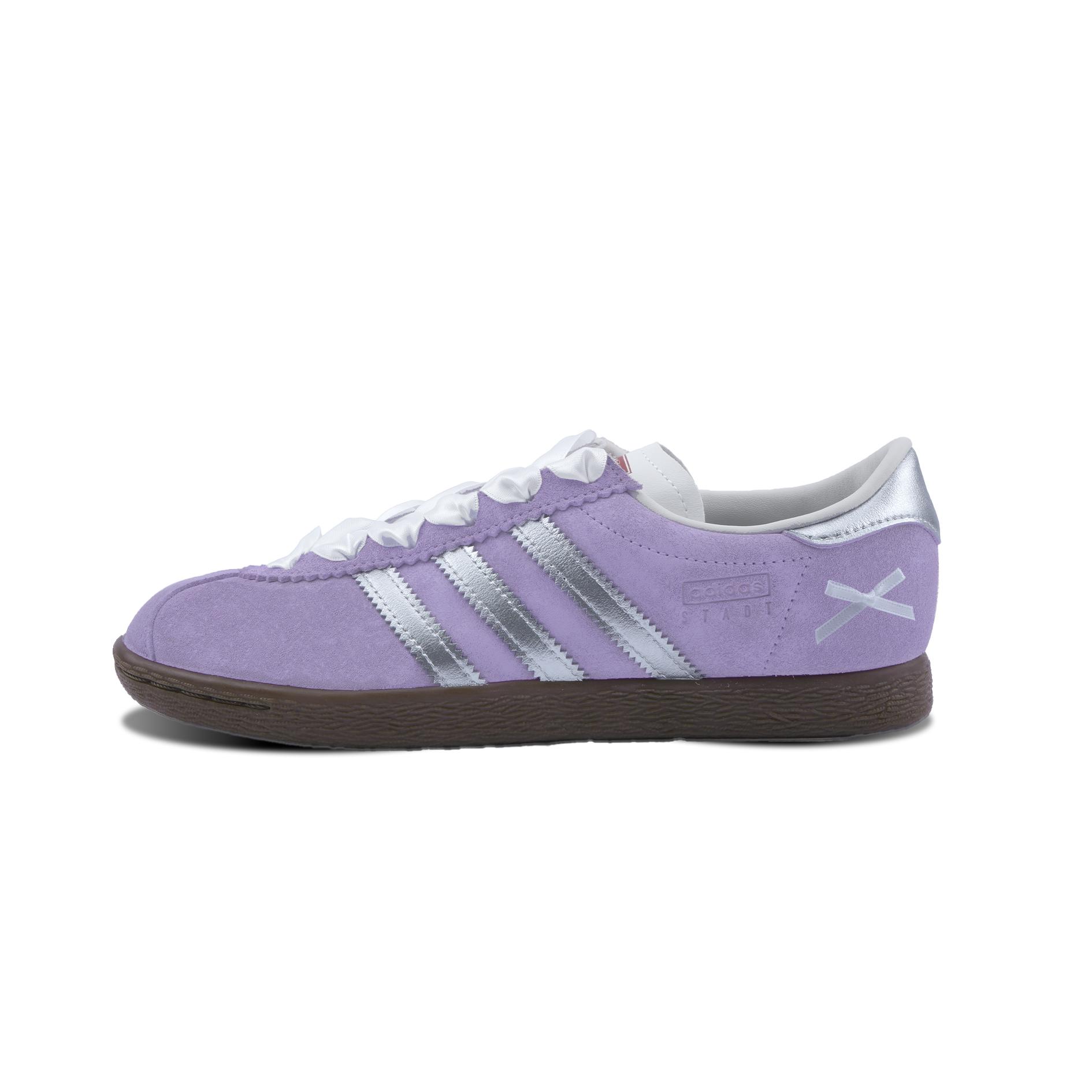 

Adidas Originals Stadt Love For Lavender Abrasion Resistant Low top German Army Trainers Unisex Purple JR6342(Team1156-) 37⅓