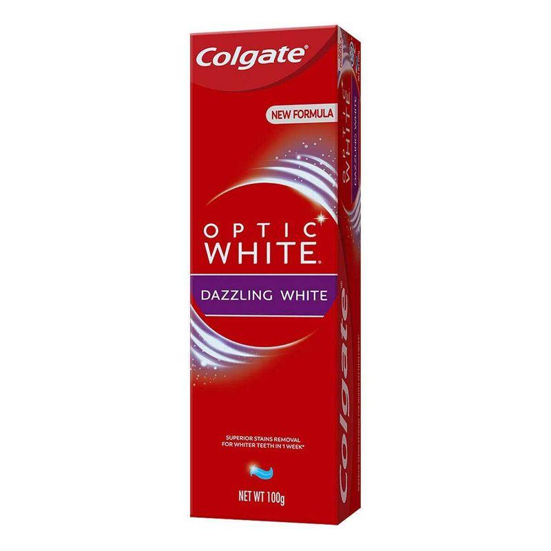 Colgate Optic White Dazzling Toothpaste 100g x 4