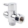 3Way Faucet Diverter Valve Bathroom Shower Parts for Handheld Showerhead Fixed Spray Head3 8 Water Separator D