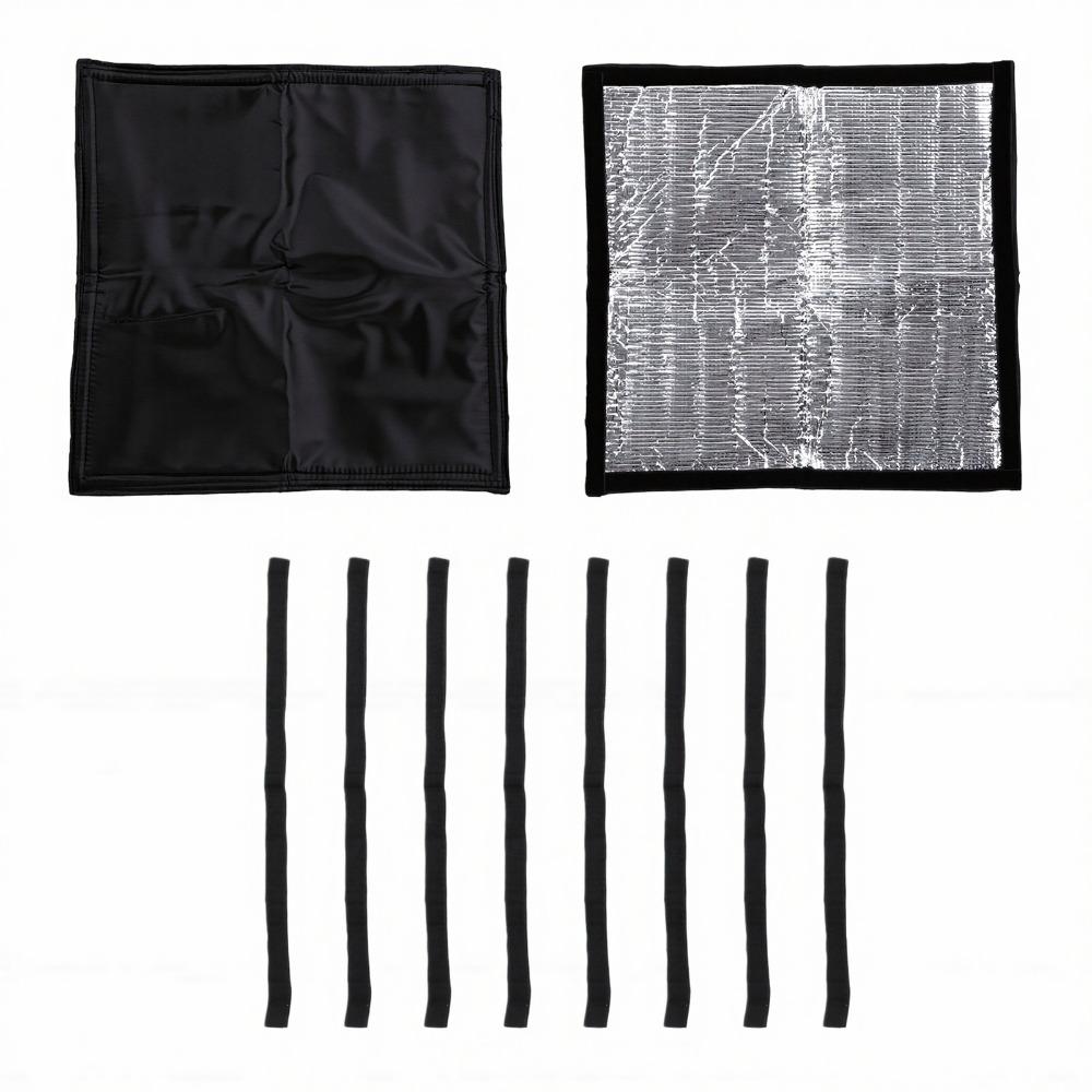 2Pcs Black Insulator Cover 41.4x41.4cm Window Sunshades Durable RV Cover  Vent Cover