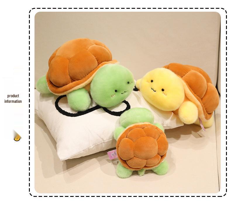 International Little Turtle Plush Toy - Cute Desk Companion & Creative Birthday Gift for Children