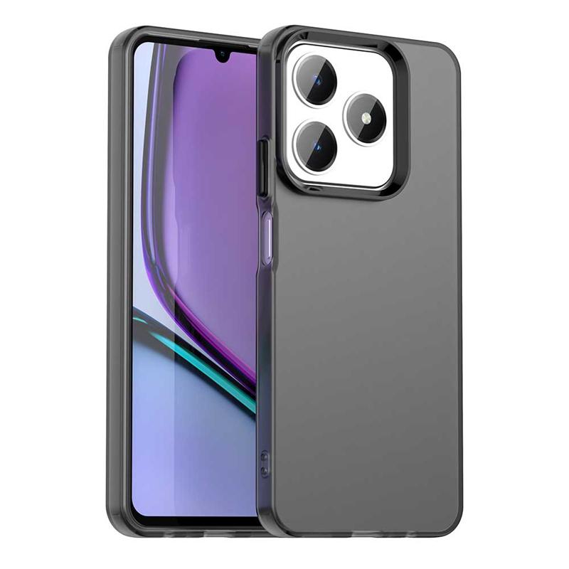 Anti-Drop Candy Color Phone Case For Realme C61 Matte Transparent Full Back Case For Realme C61 C63 Cover For Realme C61 Case