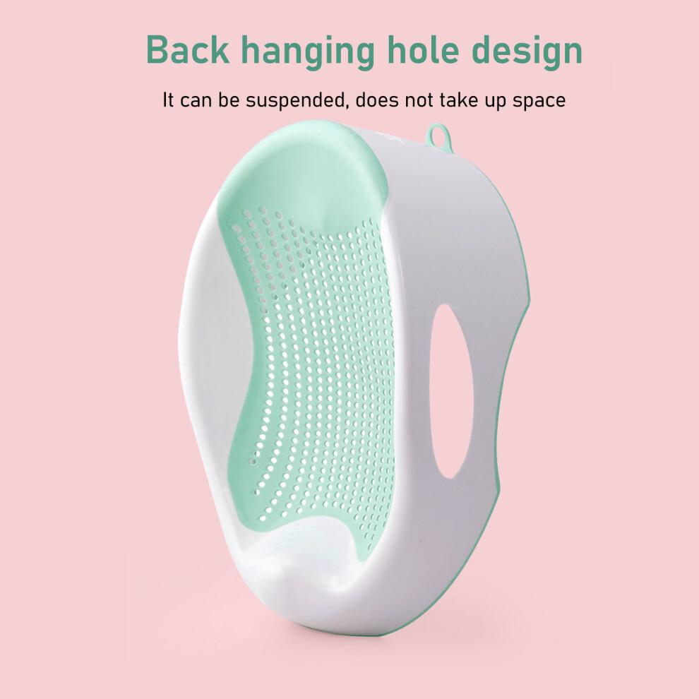 Baby-Badeunterstützung Liegen Duschnetz, Grün, Kunststoff, Schlankes Design