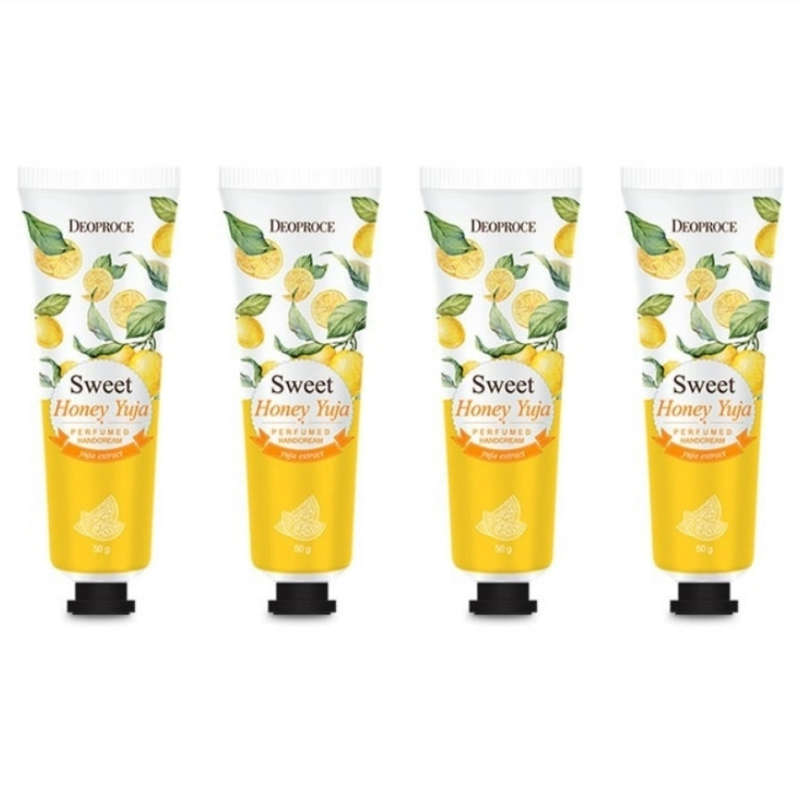 Deoproce Perfumed Hand Cream Sweet Honey Yuja 50g*2Pcs/4Pcs/8Pcs