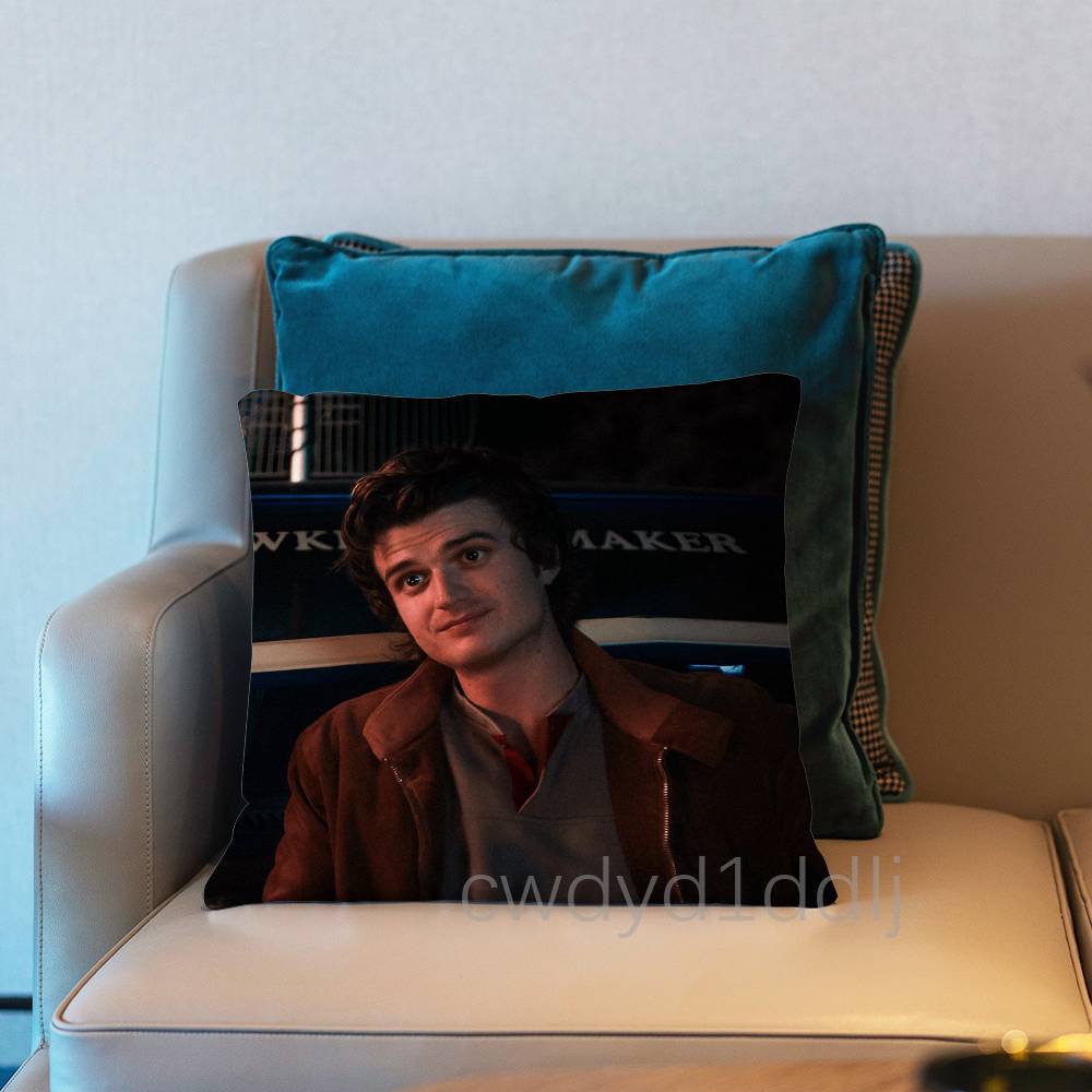 JJoe KKeery Djo Steve Harrington ST Cushion Cover Pillow Cover Decor Pillowcase Printed Cushion Case For Couch