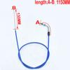 Universal 1200MM Throttle Clutch Cable For Chinese Pit Dirt Motor Bike XR50 CRF50 CRF70 KLX 110 125 SSR TTR BBR