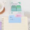 Colorful gradient index stickers, creative multi-color office account notes, fashionable message notes, and sticky notes