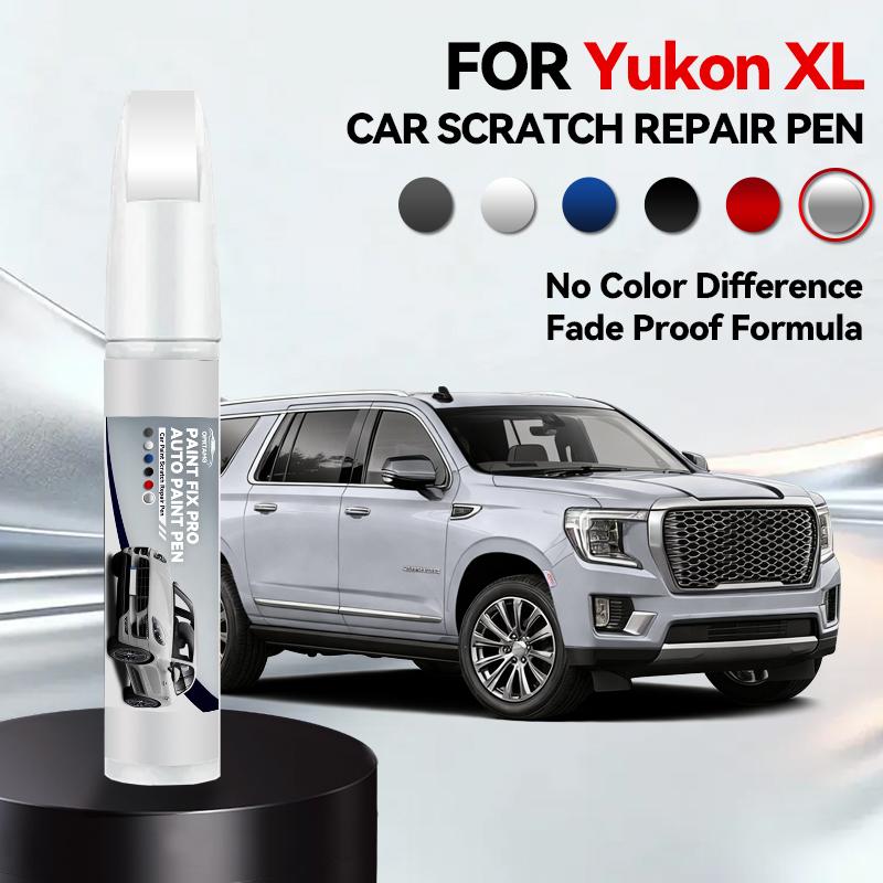 

For GMC Yukon XL 1990-2026 Paint Repair Pen Touch Up Scratch Remover DIY Auto Accessories Black White Silver Gray Blue Red срібний