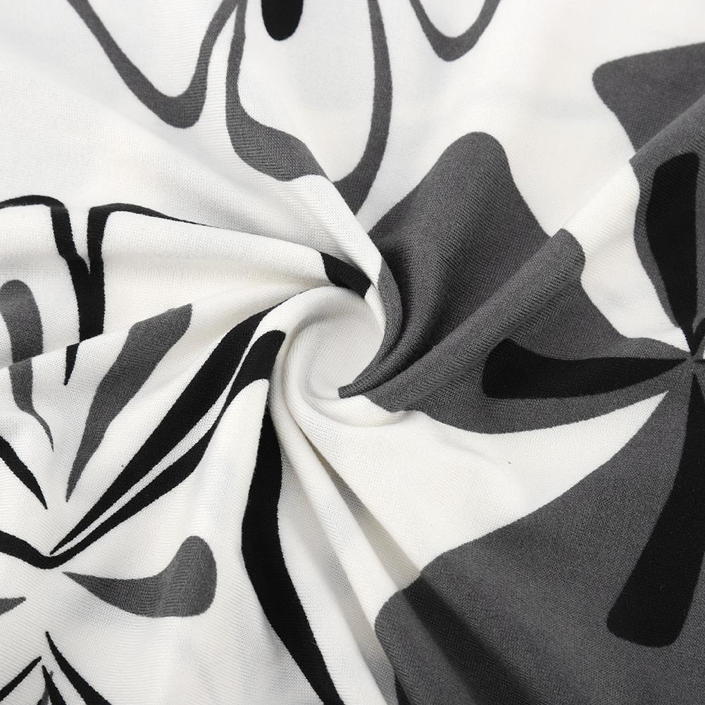 Elastische Stuhlhusse mit Polyesterdruck, abnehmbare Schutzhüllen für Zuhause, Hochzeit, Hotel