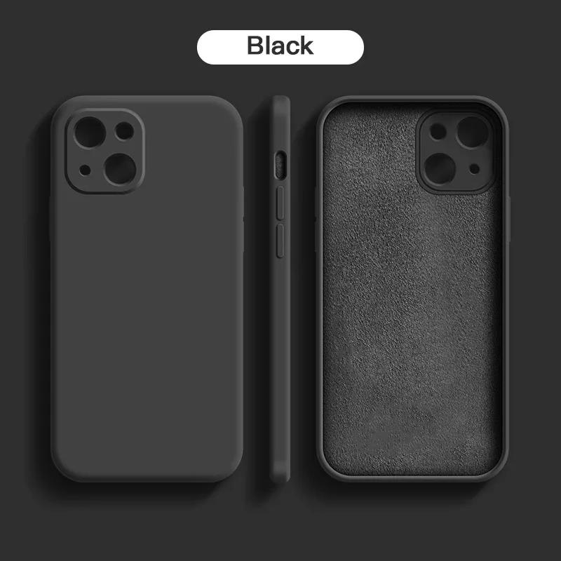 Fashion colorful Liquid Silicone Case For iPhone 16 15 14 13 12 11 Pro Max  X XR XS Case For iPhone 16 7 8 Plus SE  Cover