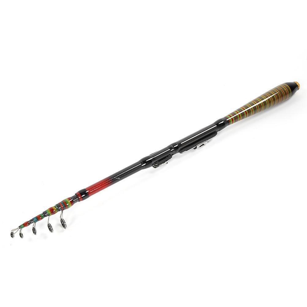 Fishing Rod Telescopic Carbon Sea Rod Portable Spinning Hand Fishing Accessory