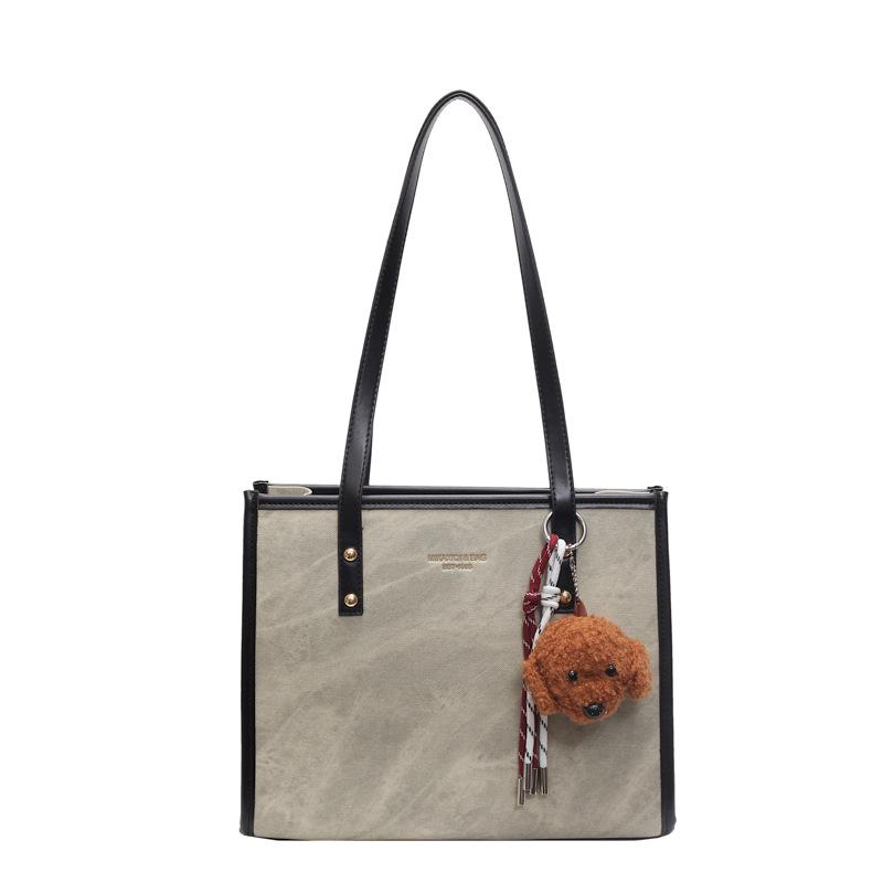 Large Capacity Bag Women's New Shoulder Bag Fashion Commuter Casual Tote Bag