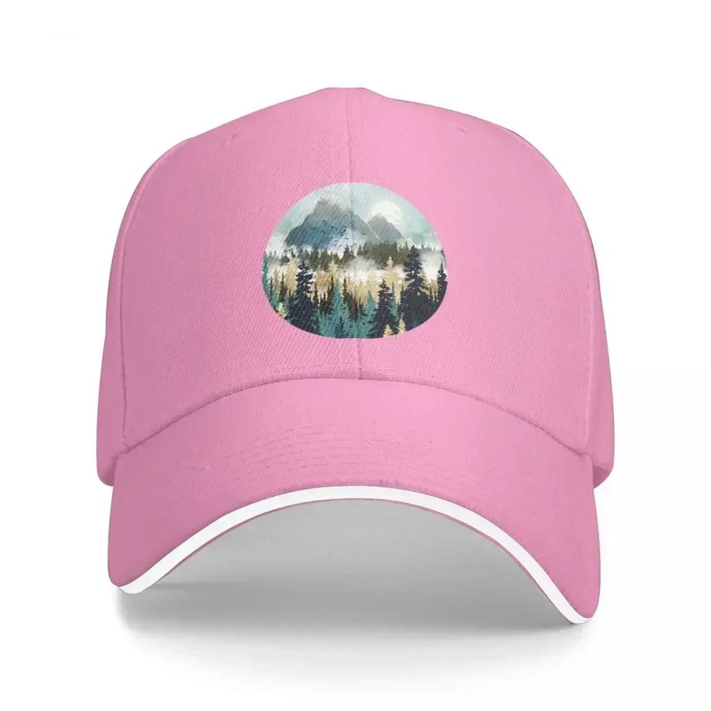 Misty Pines Baseball Cap Vintage Sports Cap Hat Baseball Cap Mens Tennis Women's Sun Protection