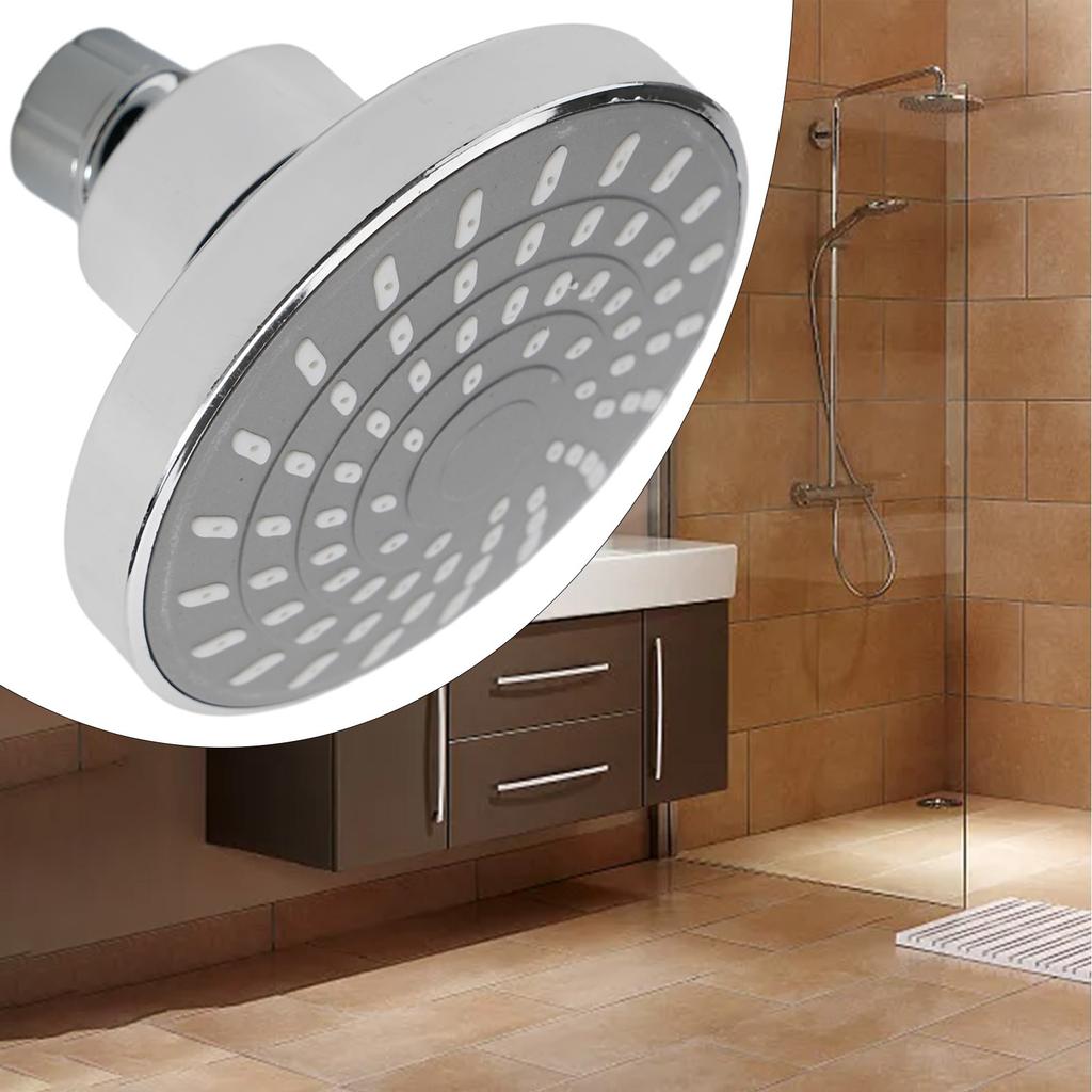Self-cleaning Nozzle Shower Head Wall-Mounted With Ball Joint Control