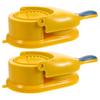 2pcs Dumpling Presser Multi Use Dumpling Maker Skin Presser Wrapper