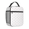 Bestselling Lovely Pink Bows Animal Face Portable Lunch Bag Downtown Work Waterproof Lunch Bag