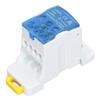 Colorful 690V DIN Rail Distribution Box 80A Blue Green Yellow Terminal Junction Box Breaker Box Power Distribution