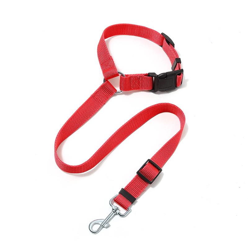 Pet Car Safety Belt with Round Ring for Dogs