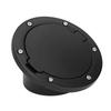 Black ABS Fuel Tank Cap Cover Fits for Jeep Wrangler JK 2007 2017 Car Accessory