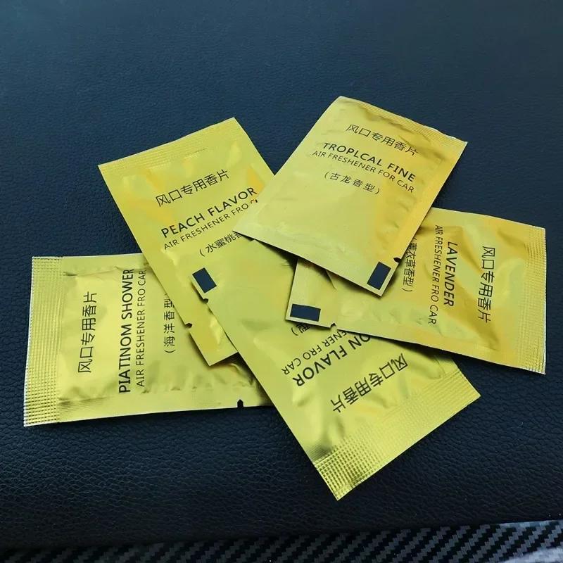 Fragrance Tablets for Car Air Outlet Universal Air Freshener Car Vents Aromatherapy Clip Perfume Diffuser Fragrance Supplement