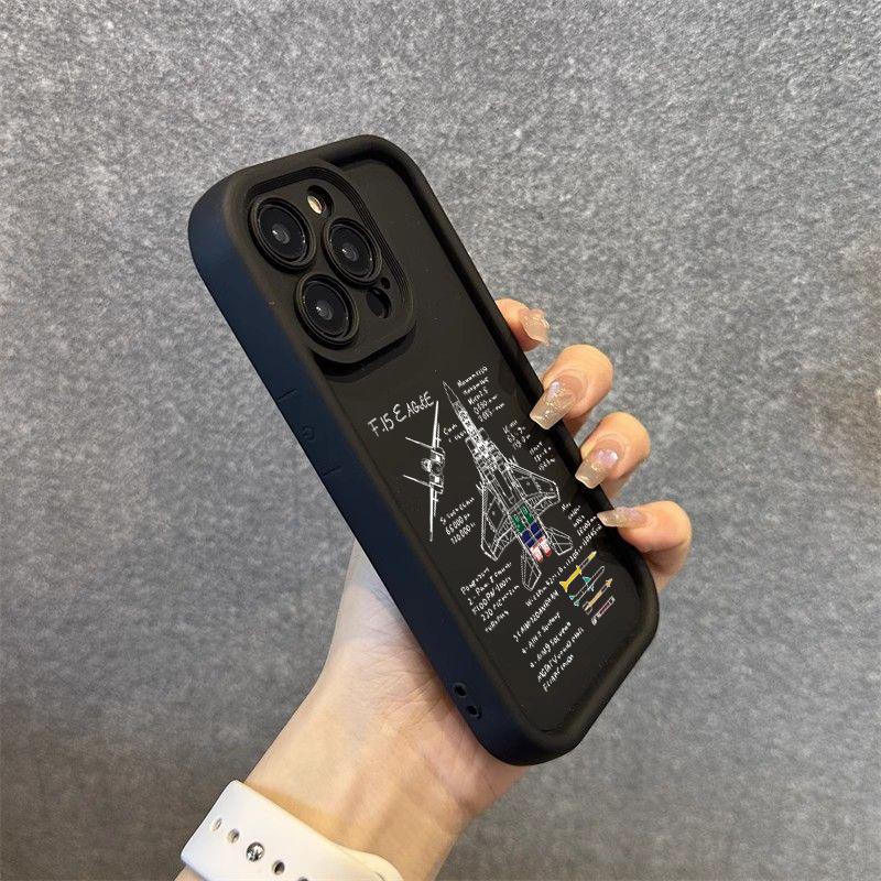 Phone Case For Samsung Galaxy A36 A56 A16 A15 A35 A55 S25 S24 S22 S23 FE Plus Ultra Inspired by Airplane Stylish Pattern Cover