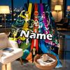 Individuell bedruckte Decken mit Namen, Mighty Morphin Power Rangers Motiv, Heimdekoration, Schlafzimmer, Sofa, Camping, Couch, Geschenke für Geburtstag Weihnachten