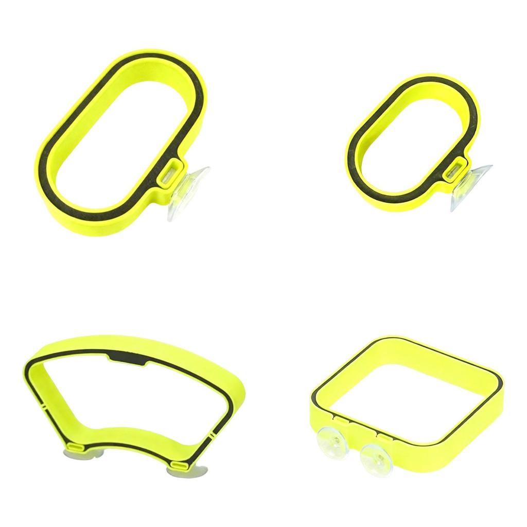 Aquarium Floating Feeder Plastic Feeding Ring Easy Use Food Holder for Tropical Fish Shrimp Turtles