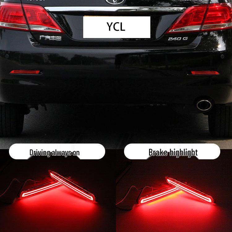 YCL Heckstoßstangenleuchte mit dynamischem Blinker für Toyota RAV4, Alphard, Vellfire und Camry