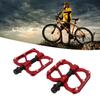 2PCS Road Bike Pedals Aluminum Alloy Anti Slip Lightweight Flat   Pedals for Mountain Bike