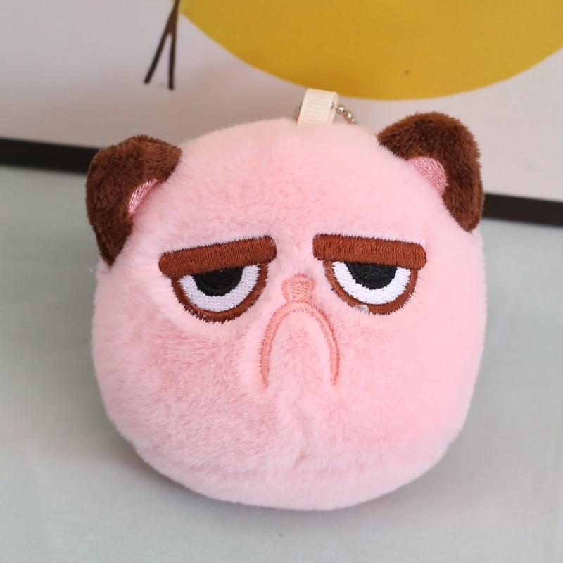 Creative Cartoon Cute Kitten with Bad Personality Cat Ornaments Plush Toy Doll Pendant Doll