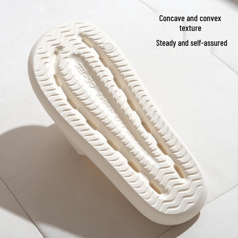 Couple's EVA Slippers - Soft Arch Support, Odor-Resistant, Non-Slip, Simple Solid Color for Home & Dormitory Use