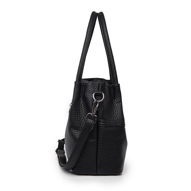 Borsa Tote in Pelle PU da Donna, Borsa a Spalla Crossbody di Grande Capacità, Borsa a Mano Morbida in Pelle, Borsa Casual Quotidiana per Pendolari, Borsa Hobo Multiuso per il Lavoro