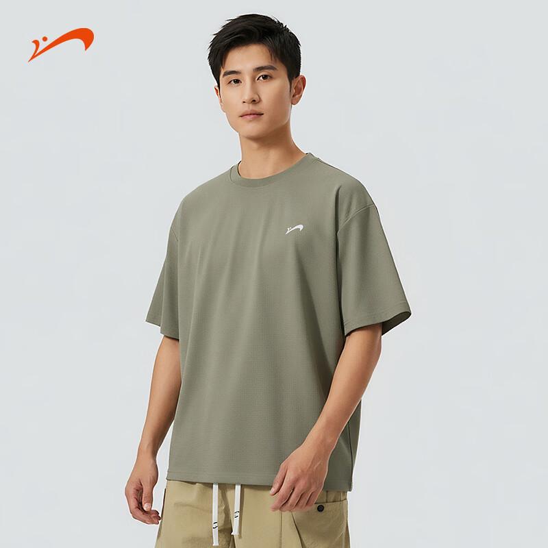 Guirenniao Unisex Summer Pure Cotton Short Sleeve T-Shirt 3XL