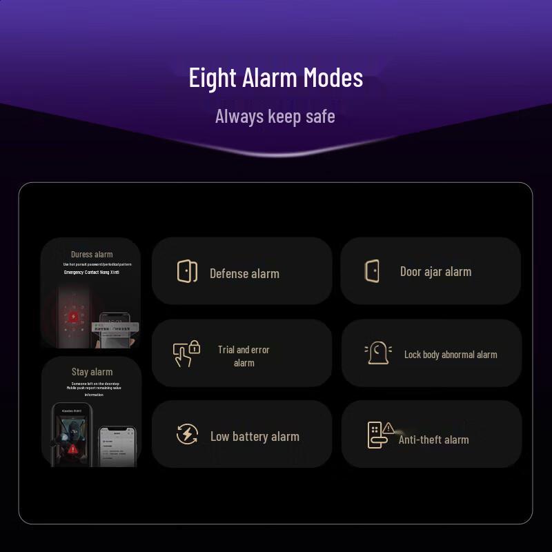 Kaadas Q20F Pro V2 Smart Door Lock with Integrated Camera
