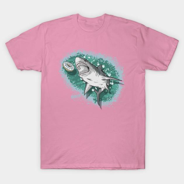 Dámské tričko Donut Attack Harajuku potisk Kawaii tričko Letní krátký rukáv Dámské tričko Top