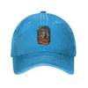 Custom Cotton Mexican Santa Muerte Baseball Cap for Men Women Adjustable Lady of Holy Death Hip Hop Dad Hat Streetwear