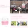 1Set Bird Bath Cube Safe Lightweight Parrot Bathing Basin for Small Pet Birds Cage Use Cleaning Activity Enrichment Supply