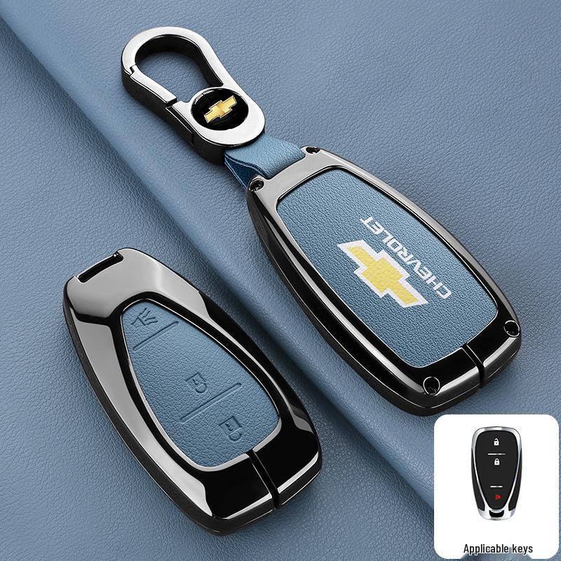 

Преміальний чохол для ключа для Chevrolet Cruze, Malibu, Covoz, Sail 3 та Trax
