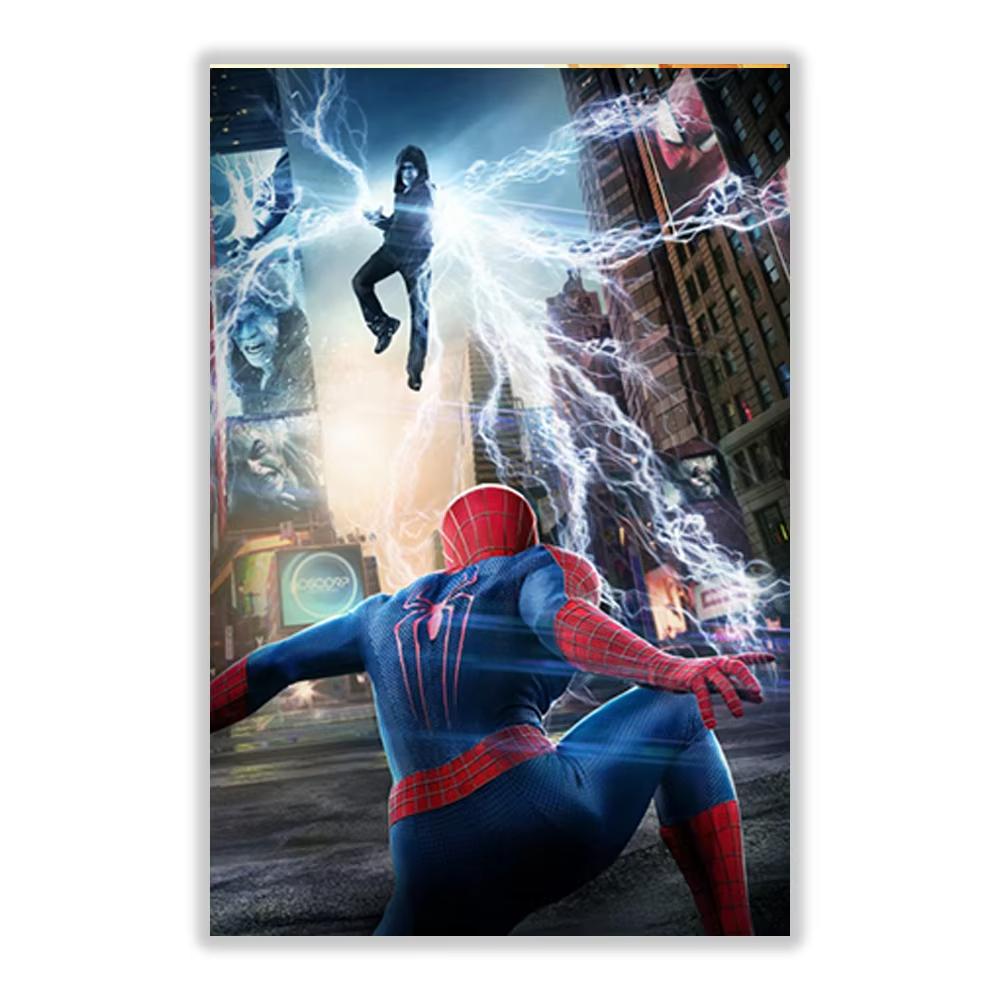 Marvel SpiderMan Καμβάς Ζωγραφικής Τέχνη Τοίχου Αφίσα Υπερήρωα Ταινίας Διακόσμηση Σαλονιού Παιδικό Δωμάτιο