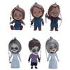 6-teiliges Q-Style Horror-Puppenfiguren-Set, Gruselige Mini-PVC-Figuren, Sammler-Schreibtisch-Dekorationsmodell für Greifautomaten & Halloween-Dekoration Geschenk